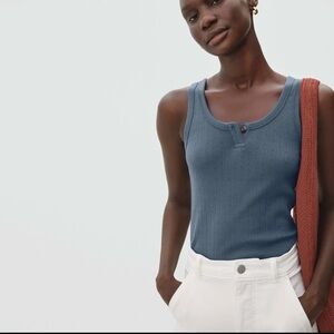 Everlane | Organic Cotton Pointelle Tank